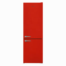 Fram koel-vriescombinatie FC-VRL2681RDE – 268 L – retro design – rood – energielabel E