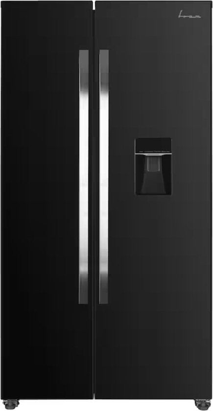 Fram FSBS-HM440NFBKWDE++ Amerikaanse Koelkast – Side-by-Side – 439L – Waterdispe - afbeelding 1