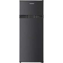 Heinner HF-H2206DGE++ Koel-vriescombinatie 206 L – Instelbare Thermostaat – LED-verlichting – Omkeerbare Deur – Antraciet