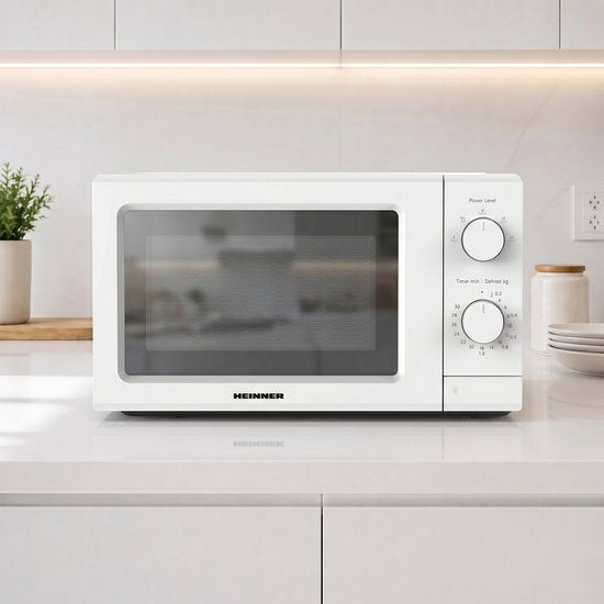 Heinner HMW-MD20IVWH Inverter Solo Magnetron Vrijstaand 19 Liter - 700W met 5 Ve - afbeelding 7