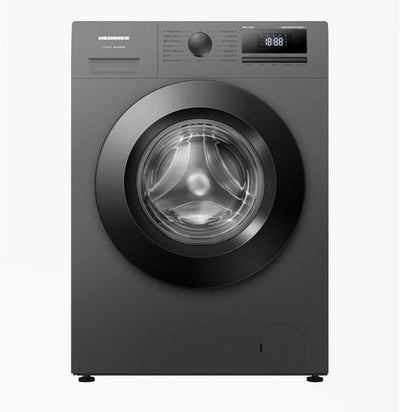 Heinner HWM-HME814IVTGA20 wasmachine – 8 kg – 1400 toeren – energielabel A – titaniumgrijs