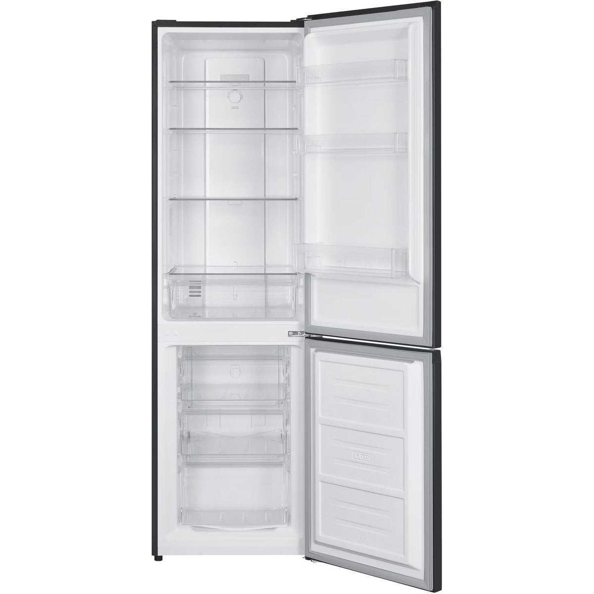 Heinner HCNF-HM253INVDGE++ Koel-vriescombinatie 253 liter – No Frost - Antraciet