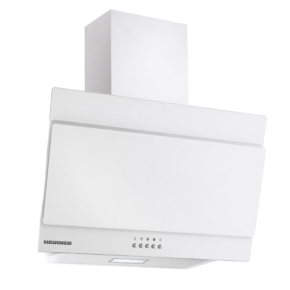 Hotte inclinée Heinner DCH-350RGWH – 60 cm – 3 vitesses – bouton poussoir