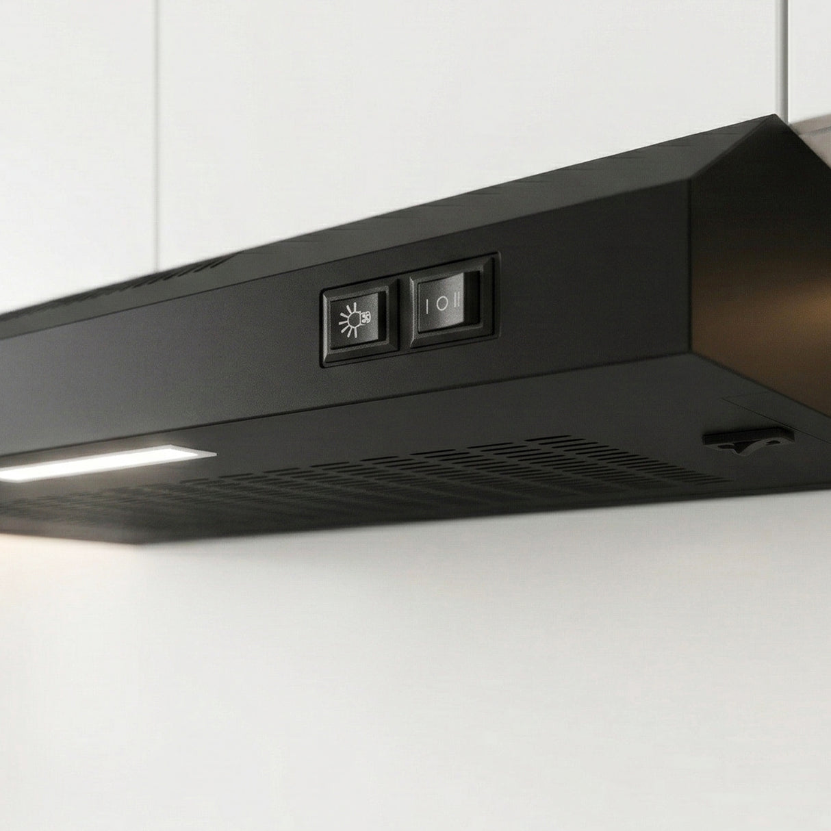 Heinner CH-MD190BK Onderbouw Afzuigkap 60 cm – 2 Snelheden