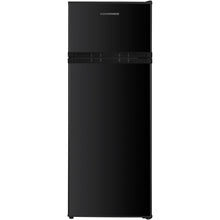 Heinner koel-vriescombinatie HF-H2206BKE – 206 liter – zwart – energielabel E