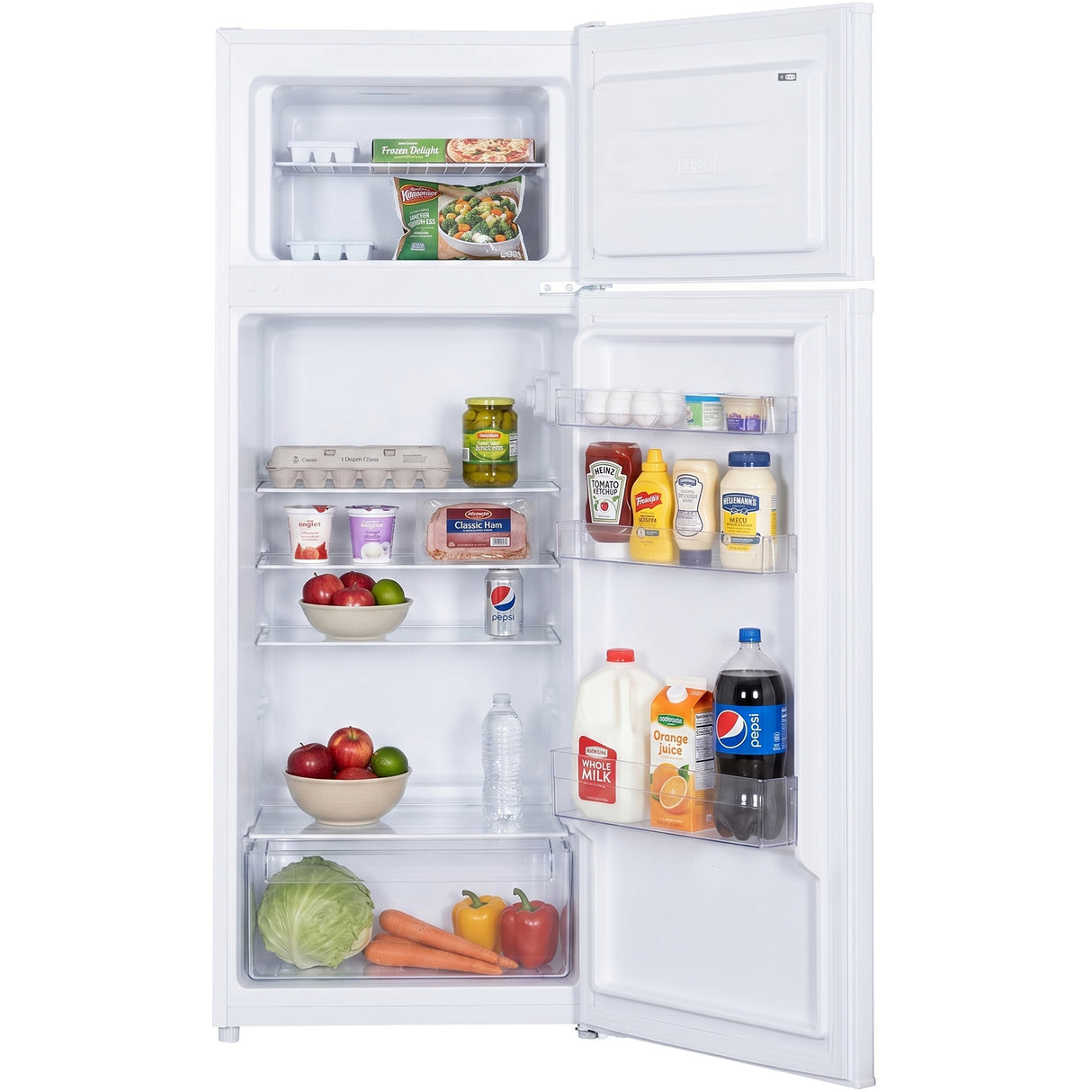 Heinner HF-H2206E++ Koel-vriescombinatie 206 L
