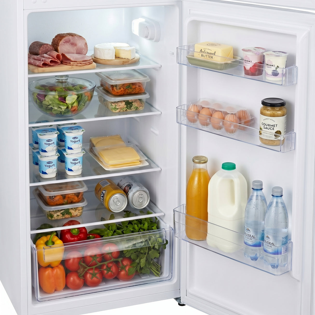 Heinner HF-H2206E++ Koel-vriescombinatie 206 L