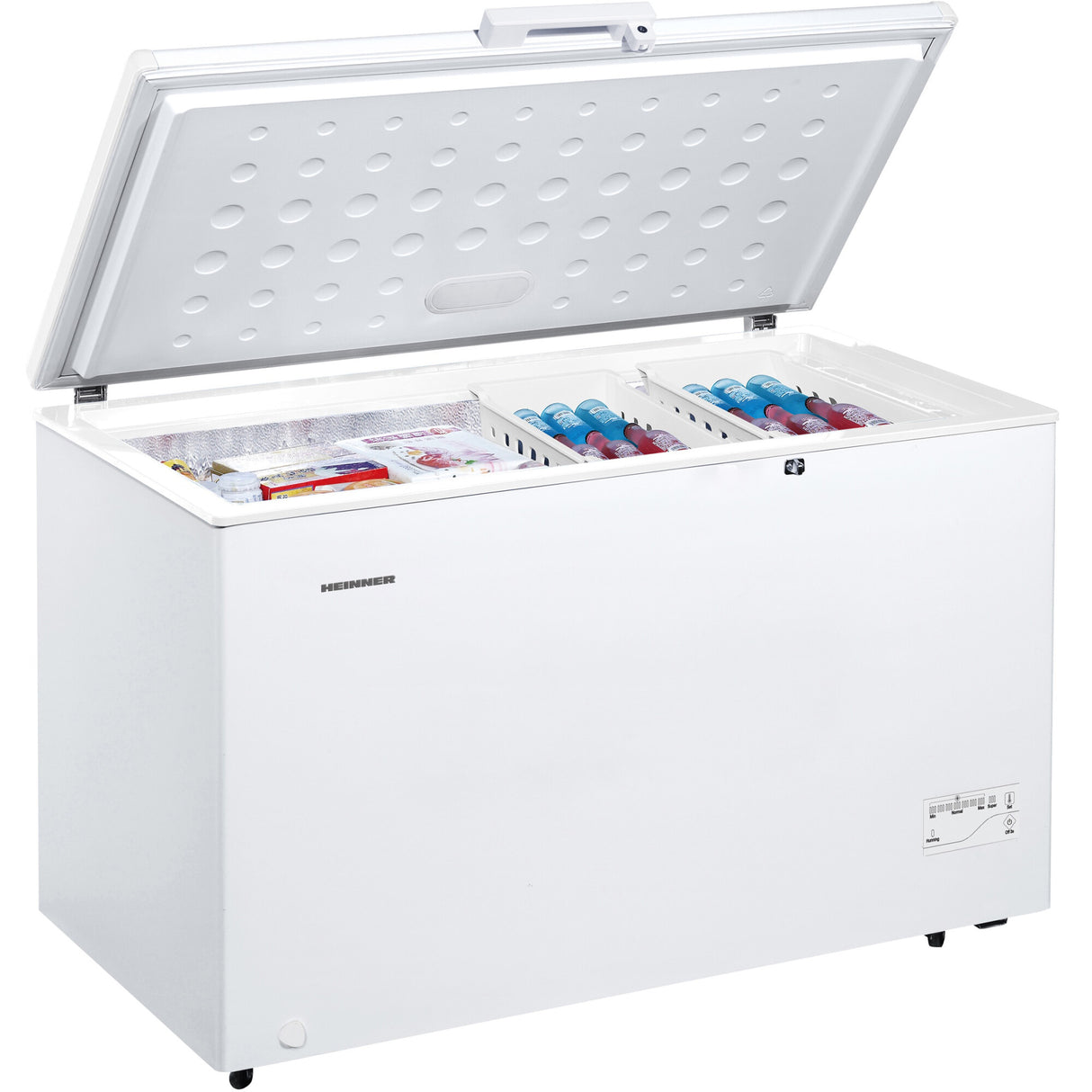 Heinner HCF-HM371CE++ Vrieskist 371 L – Snelvriesfunctie