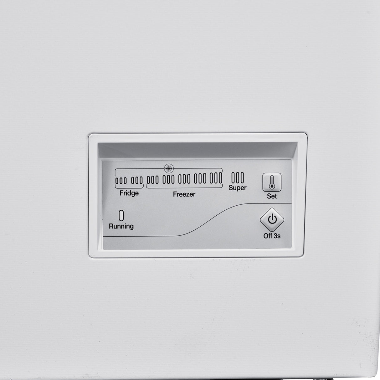Heinner HCF-HM371CE++ Vrieskist 371 L – Snelvriesfunctie