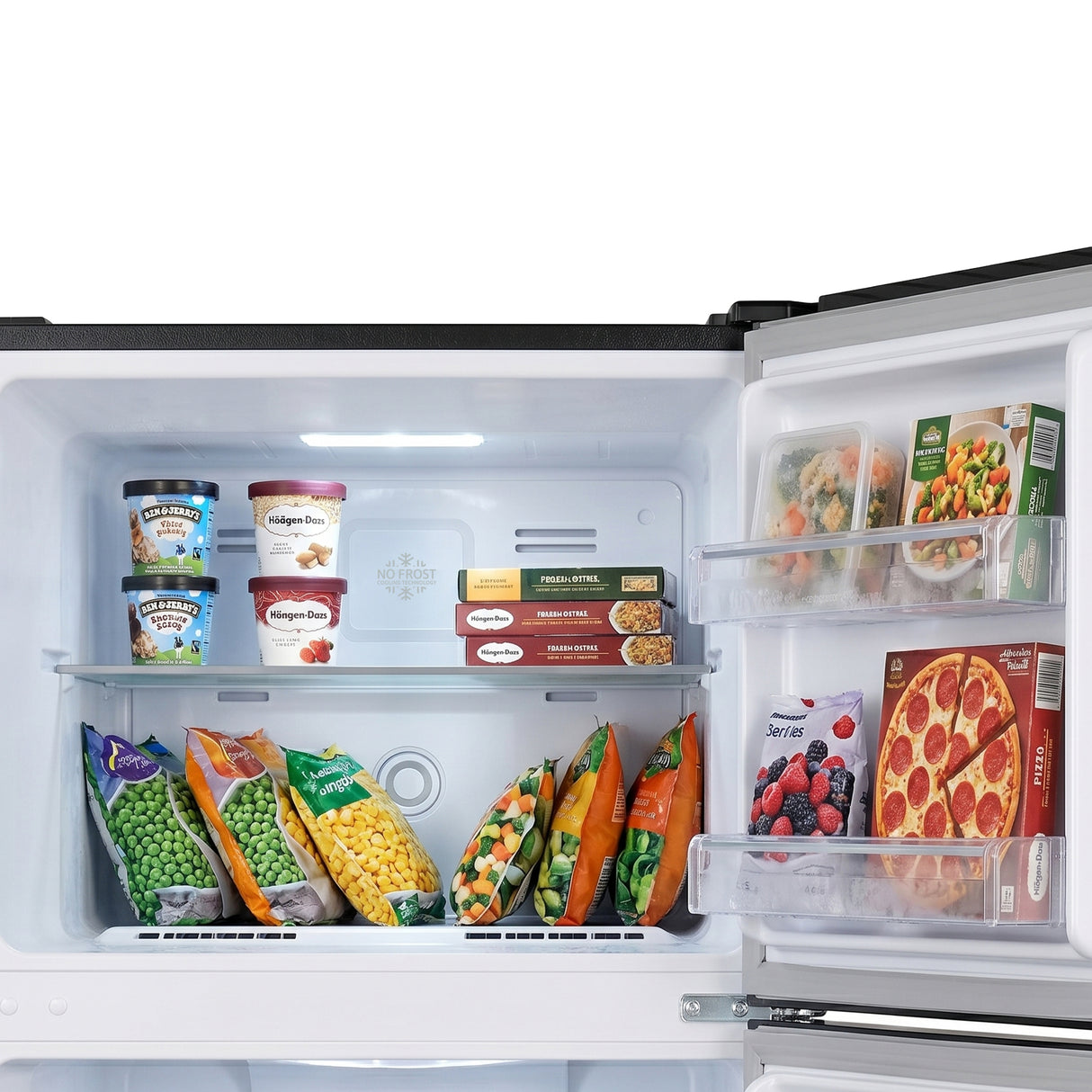 Heinner koel-vriescombinatie HF-HM413NFDXWDE++ 413L No Frost – afbeelding 9