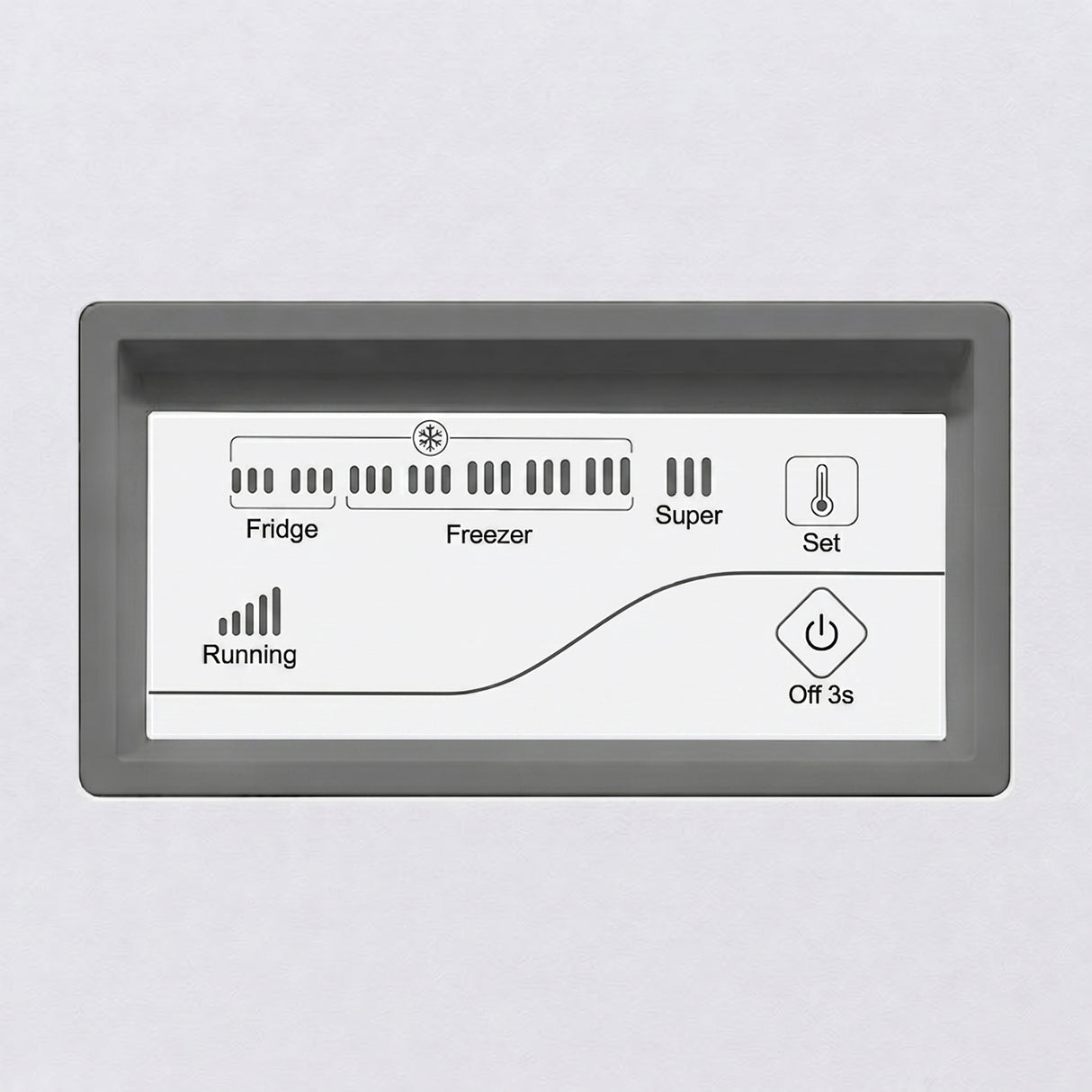 Heinner HCF-HM246CSE++ Vrieskist 246 L – Convertible – Inverter
