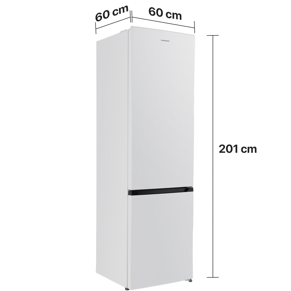 Frigo congélateur Heinner HCNF-HM326E – 326 litres – Full No Frost – classe énergétique E