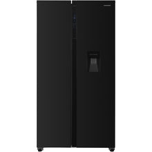 Frigo américain Heinner HSBS-H439NFBKWDE++ – 439L – Distributeur d’eau