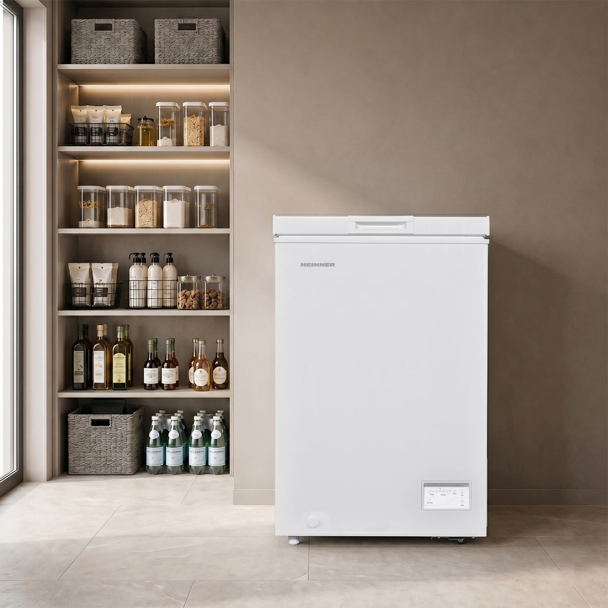 Heinner HCF-HM100CE++ Vrieskist 98 L – Convertible – Snelvriesfunctie