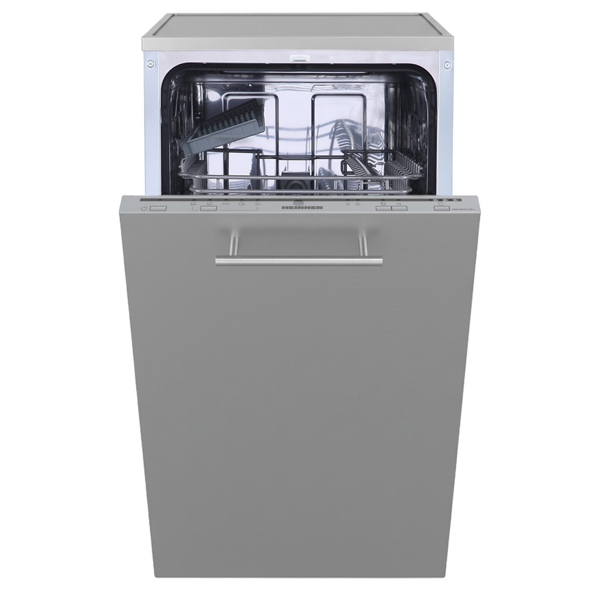 Lave-vaisselle encastrable Heinner HDW-BIM45510E – 14 couverts – AquaStop – classe énergétique E