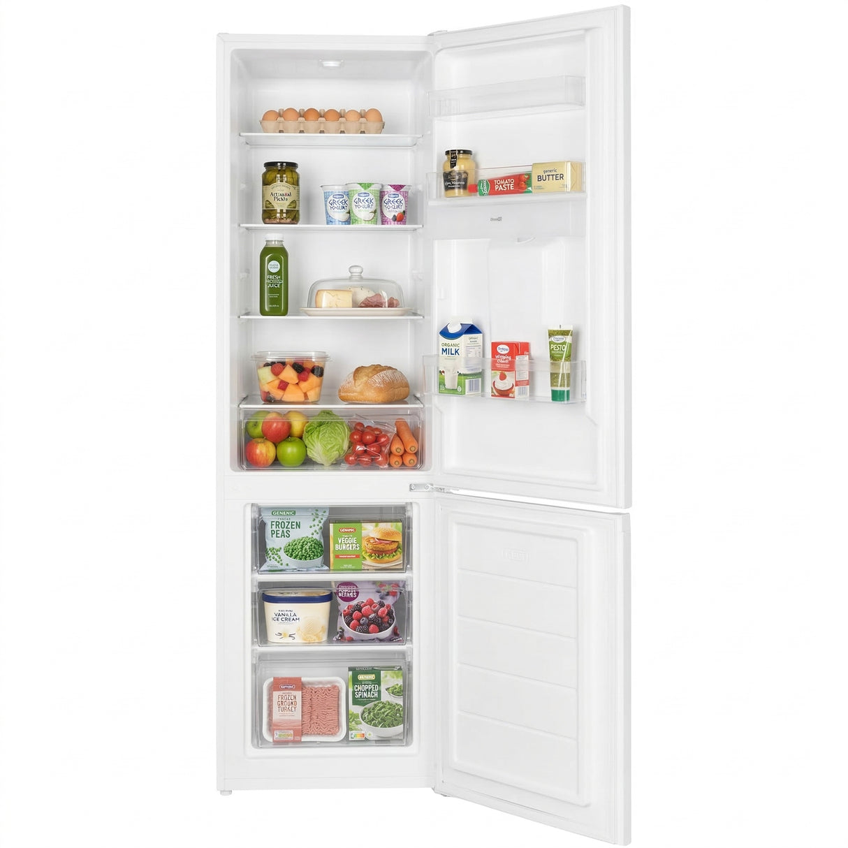 Heinner HC-HM260WDE++ Koel-vriescombinatie 260 L – Waterdispenser