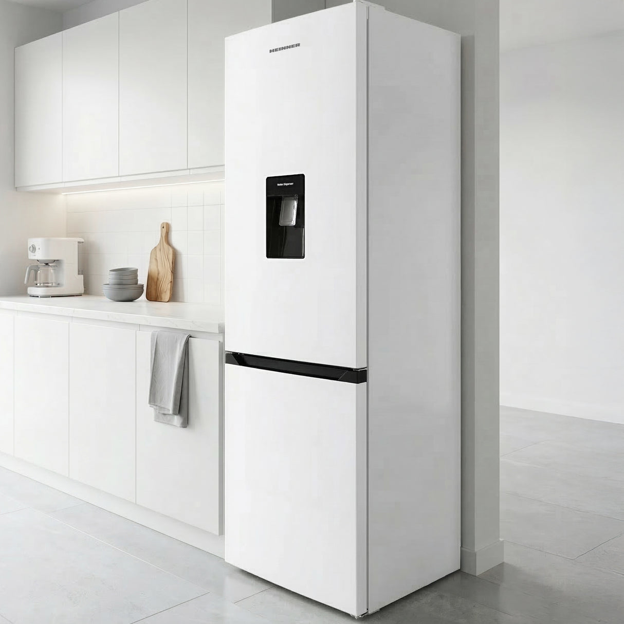 Heinner HC-HM260WDE++ Koel-vriescombinatie 260 L – Waterdispenser