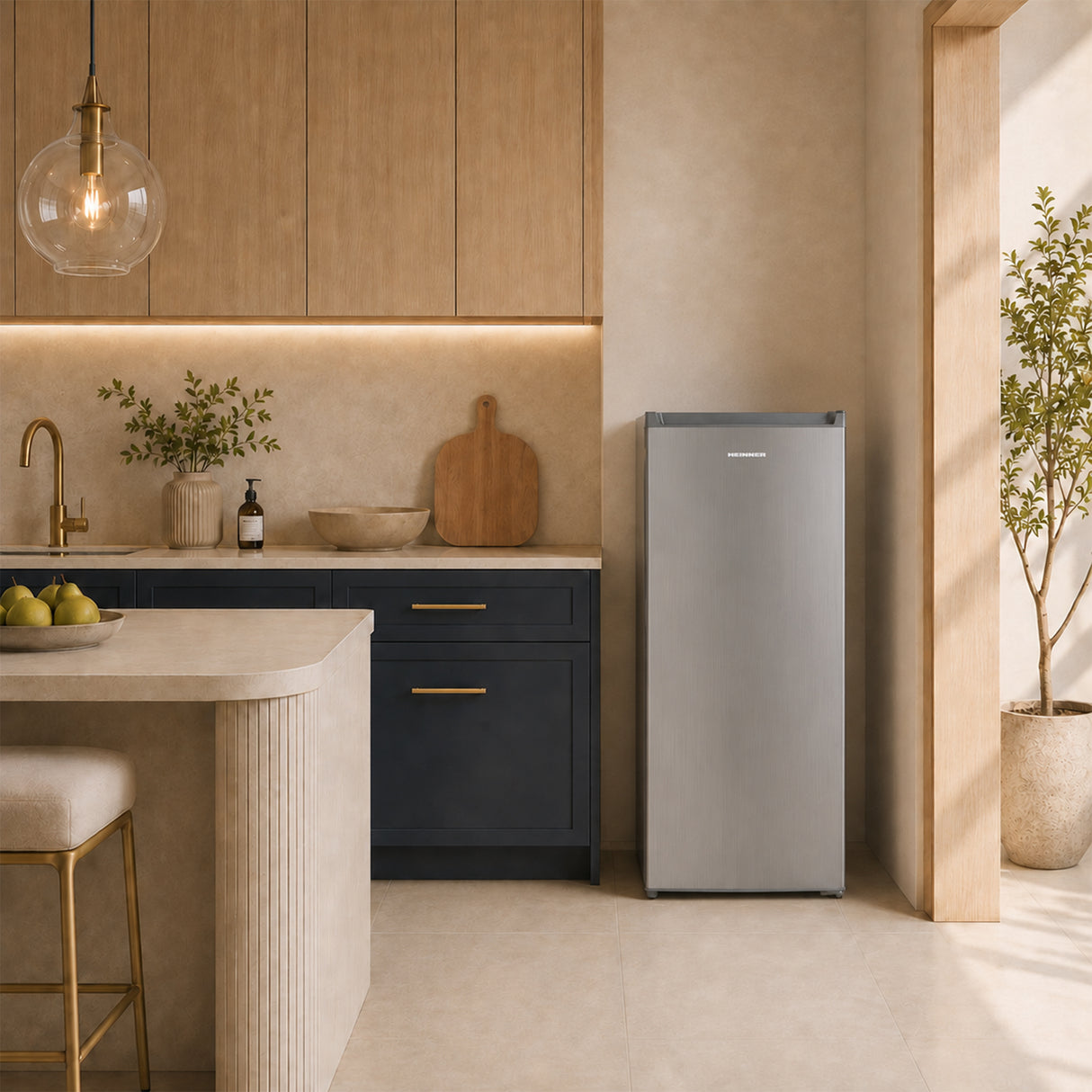 Heinner HFF-HM168XE++ Vrieskast 168 L – Supervriesfunctie
