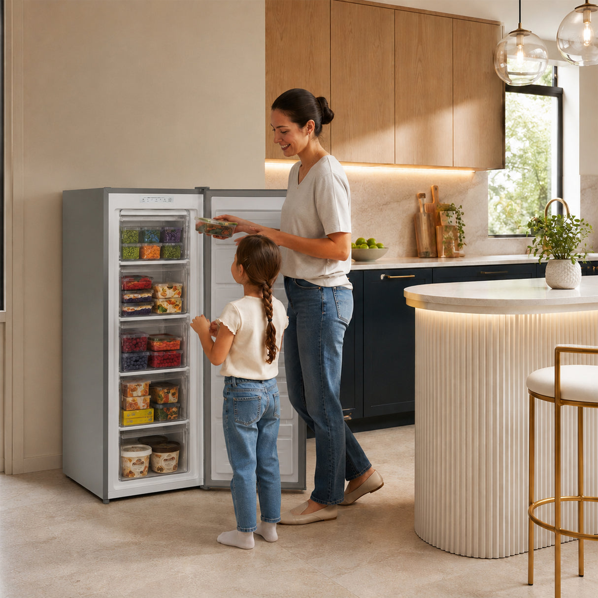 Heinner HFF-HM168XE++ Vrieskast 168 L – Supervriesfunctie