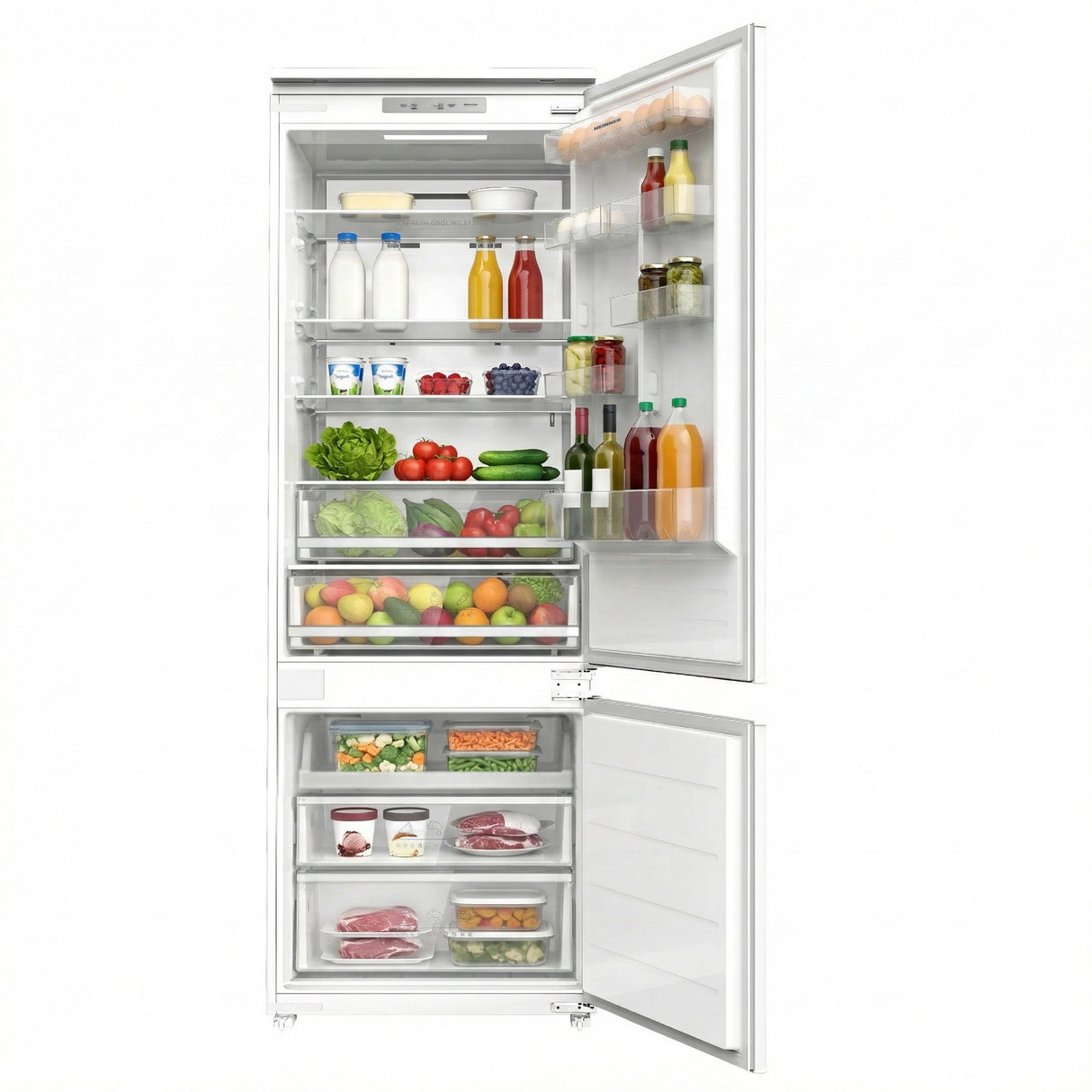 Heinner HCNF-BIM403INVD Inbouw Koel-vries 403 L – No Frost – Inverter Comp