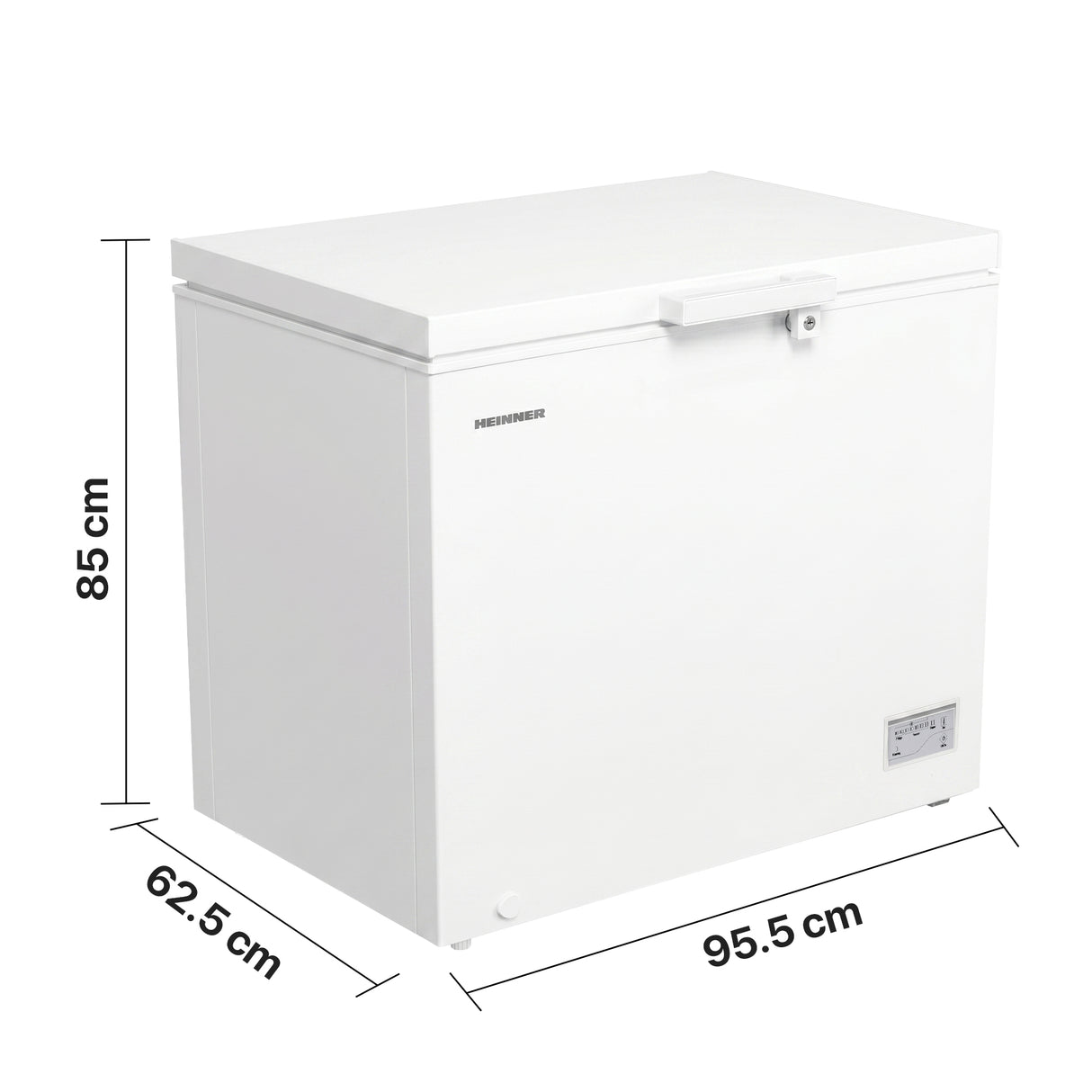 Heinner HCF-HM246INVCD Vrieskist 246 L – Convertible