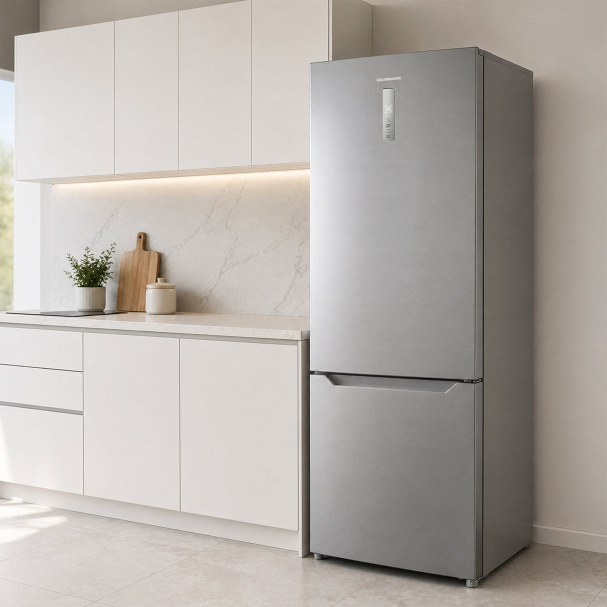 Heinner HCNF-M435INVHXE++ Koel-vriescombinatie 435 L – No Frost