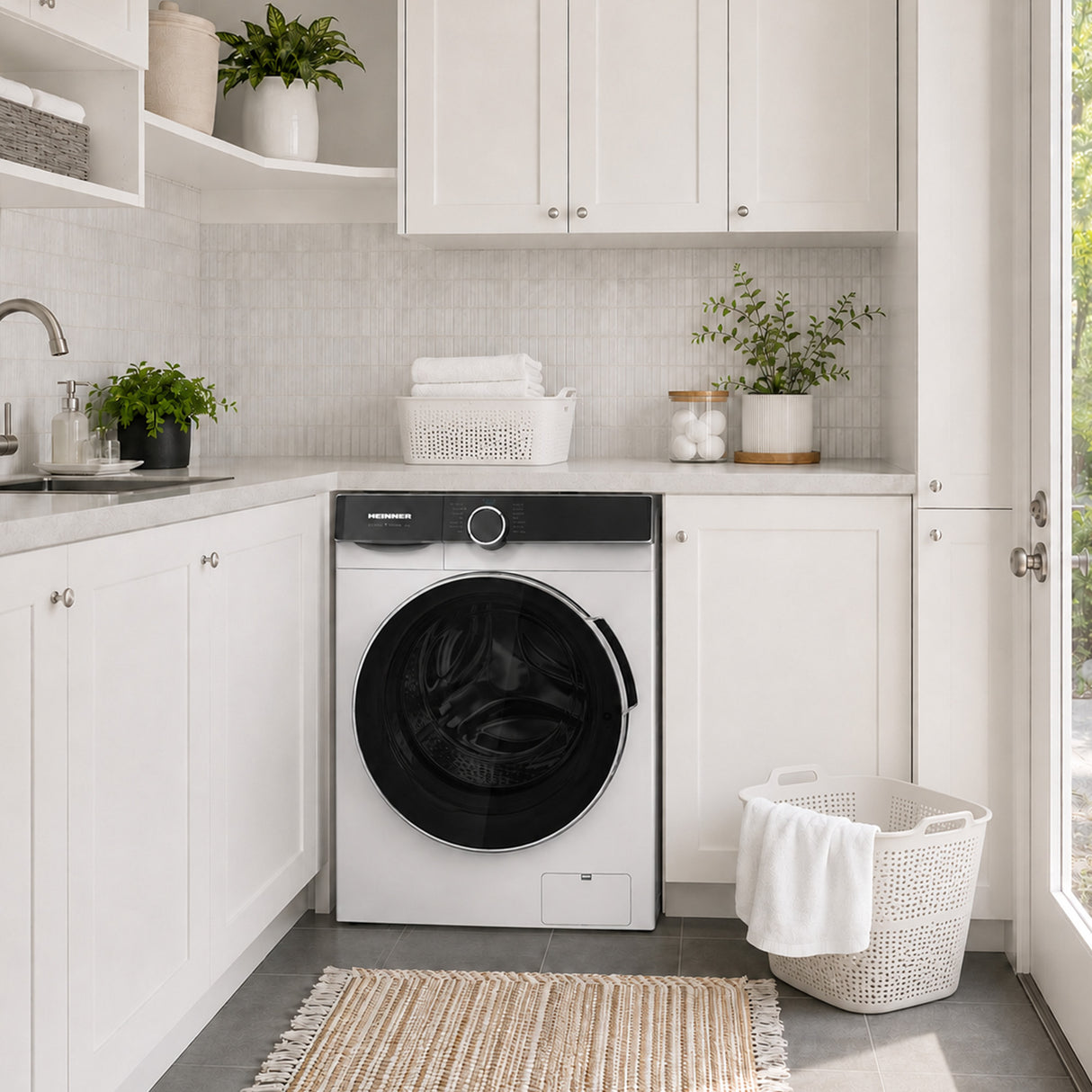 Heinner HWM-M814IVKA wasmachine – 8 kg – 1400 toeren – energielabel A – wit