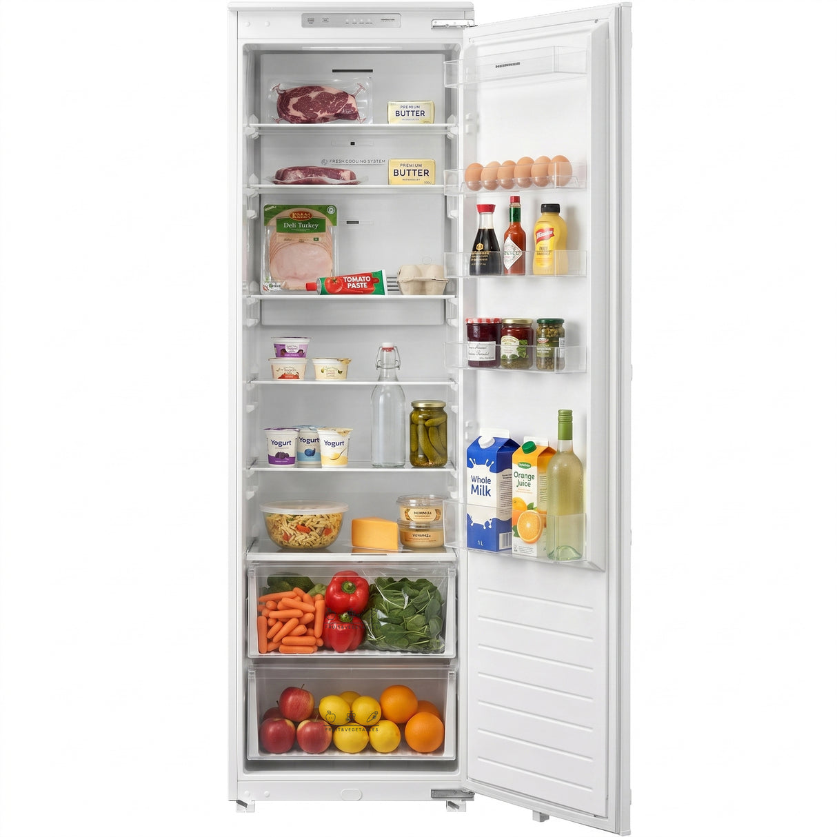 Heinner HF-BIM304NFINVE++ Inbouw Koelkast 304 L – No Frost