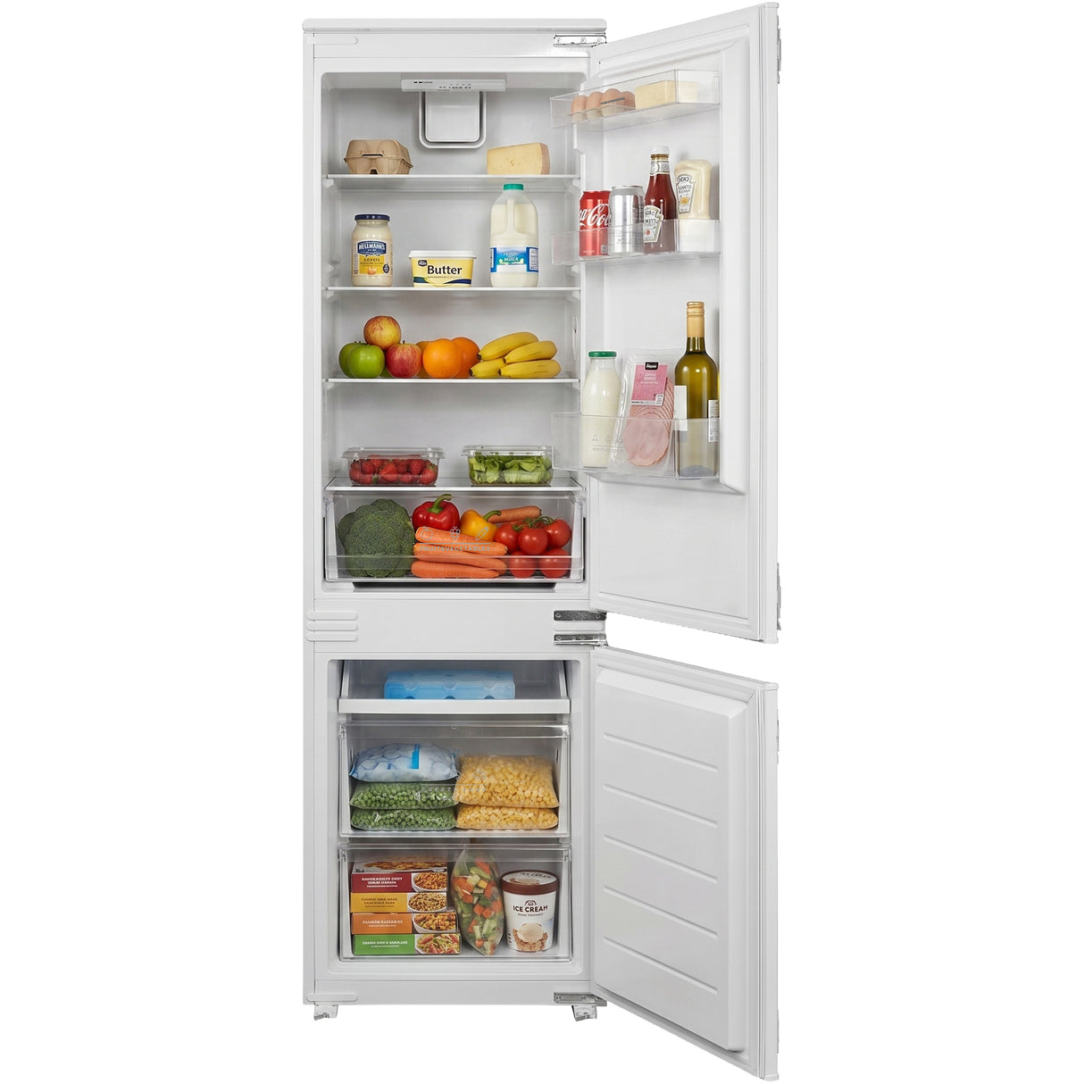 Heinner HC-BIM271INVE++ 271 L Inbouw Koel-vries – SuperCool - SuperFreeze