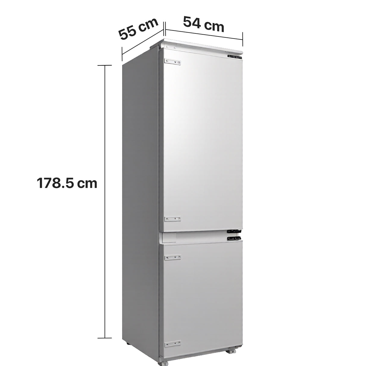 Heinner HC-BIM271INVE++ 271 L Inbouw Koel-vries – SuperCool - SuperFreeze