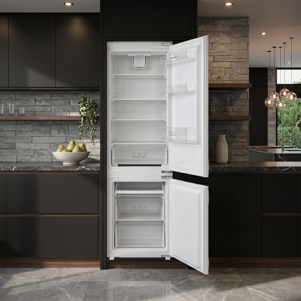 Heinner HC-BIM271INVE++ 271 L Inbouw Koel-vries – SuperCool - SuperFreeze