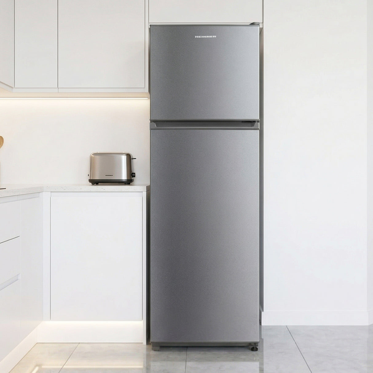 Frigo congélateur Heinner HF-M294SE++ – 294 L – Porte réversible