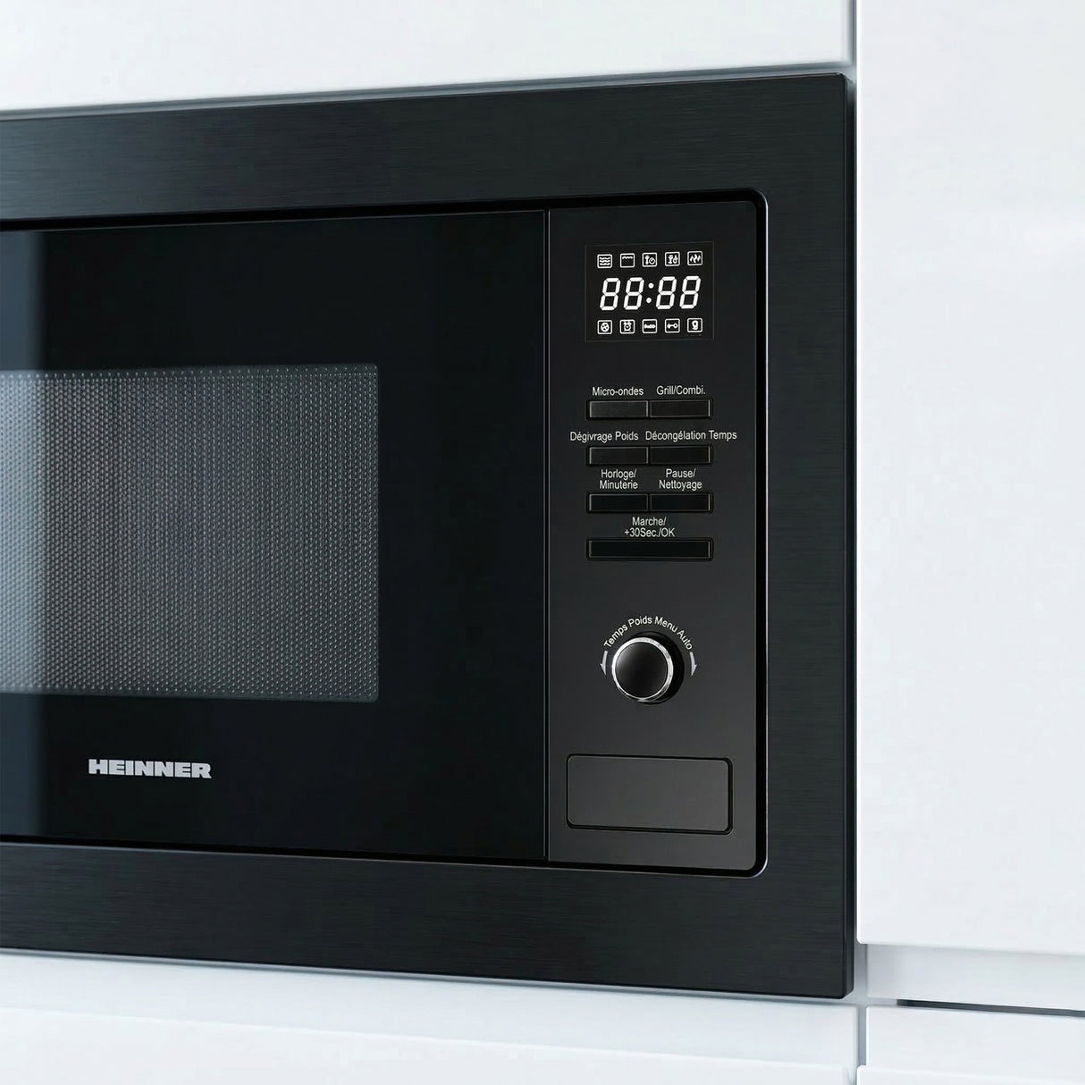 Micro-ondes Heinner HMW-MDBI25GDBK – 25 L – gril – numérique – noir