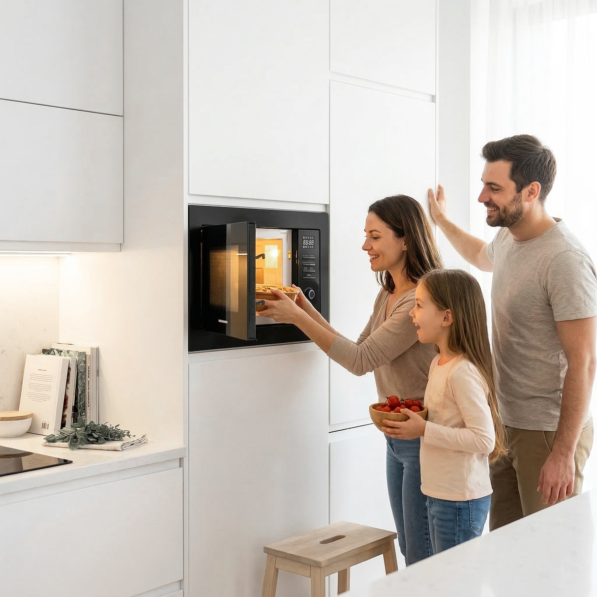 Micro-ondes Heinner HMW-MDBI25GDBK – 25 L – gril – numérique – noir