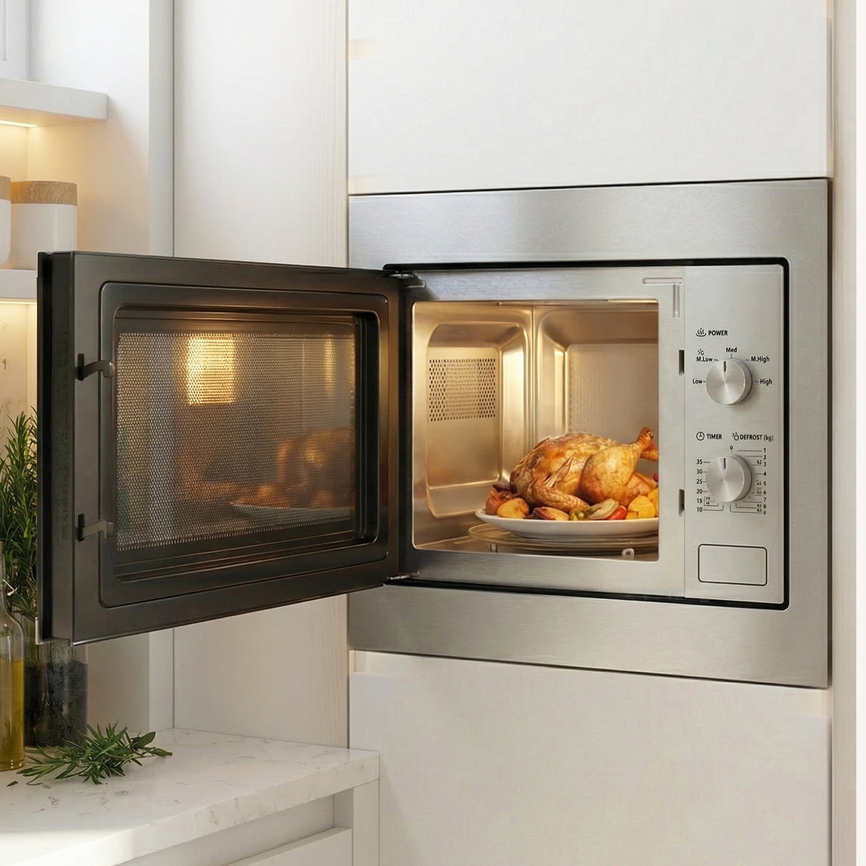 Heinner Microwave HMW-MDBI20MIX – 20 litres – mechanical controls