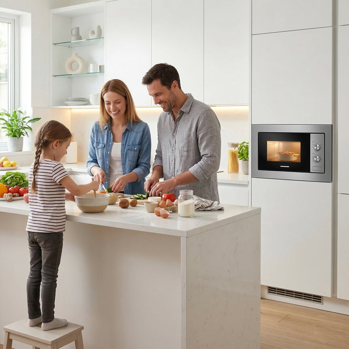 Heinner Microwave HMW-MDBI20MIX – 20 litres – mechanical controls