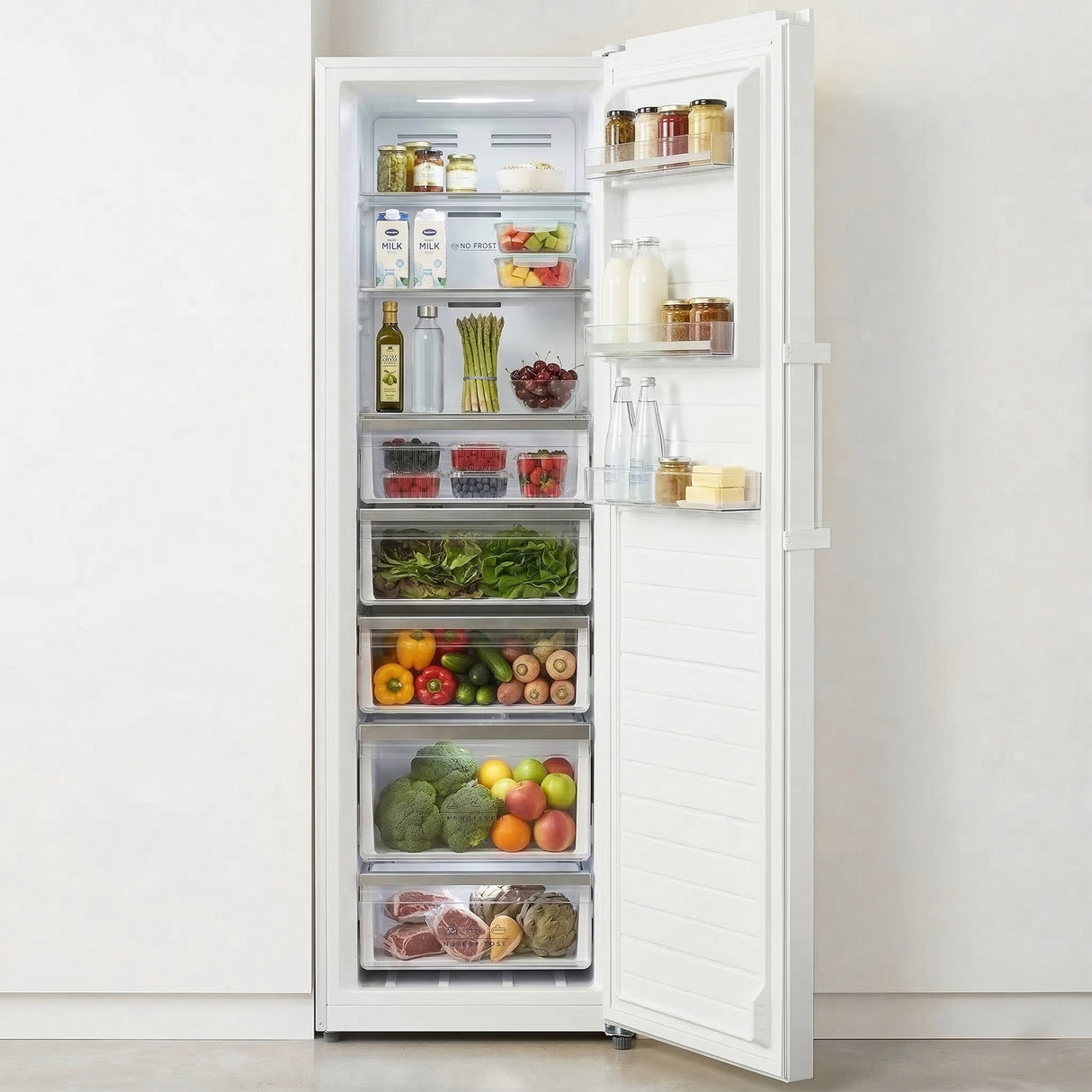 Heinner HFF-M272NFCE++ Vriezer 272 L – No Frost – Convertible – Super Freeze