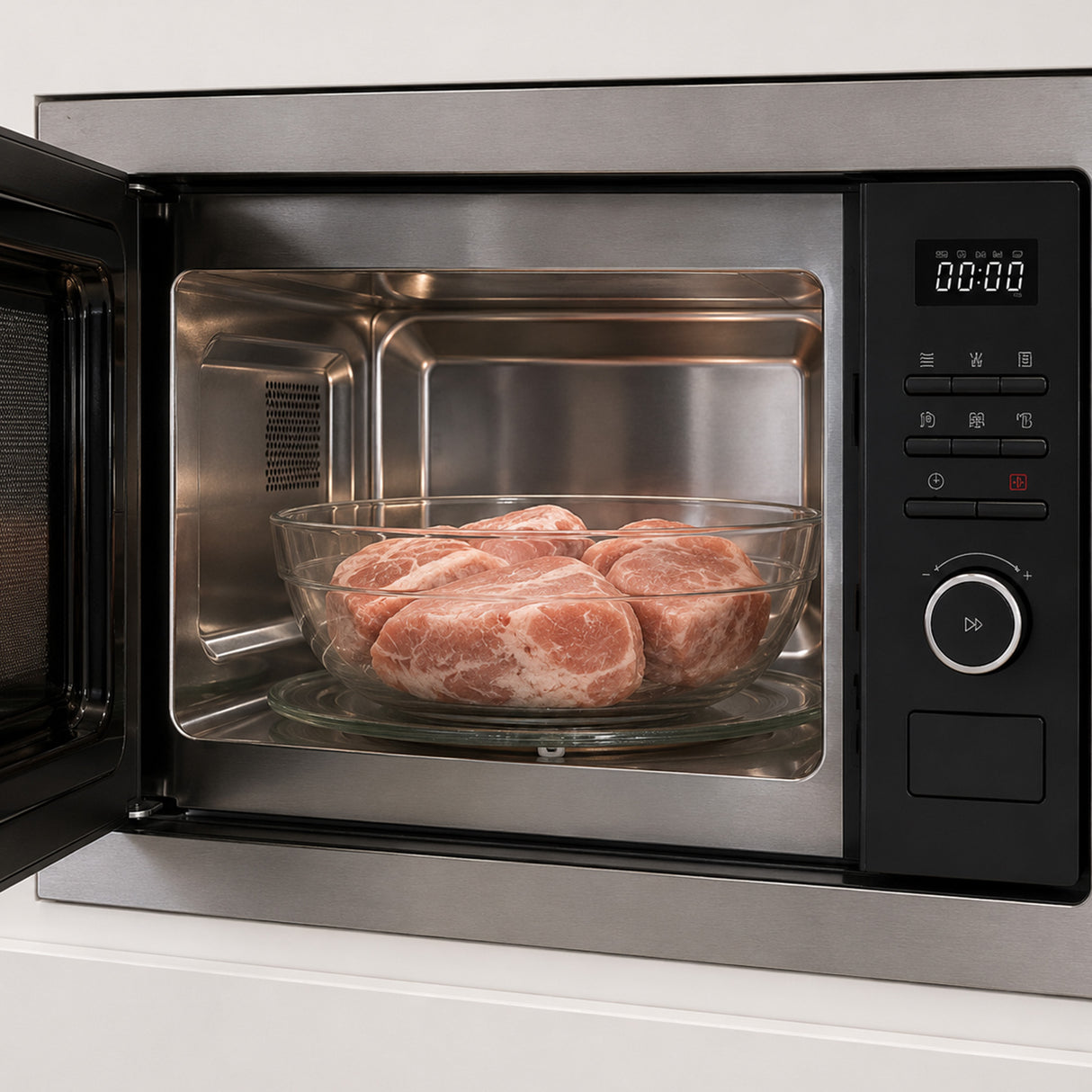 Micro-ondes Heinner HMW-MD20BISS – 20 litres – gril – LED – encastrable