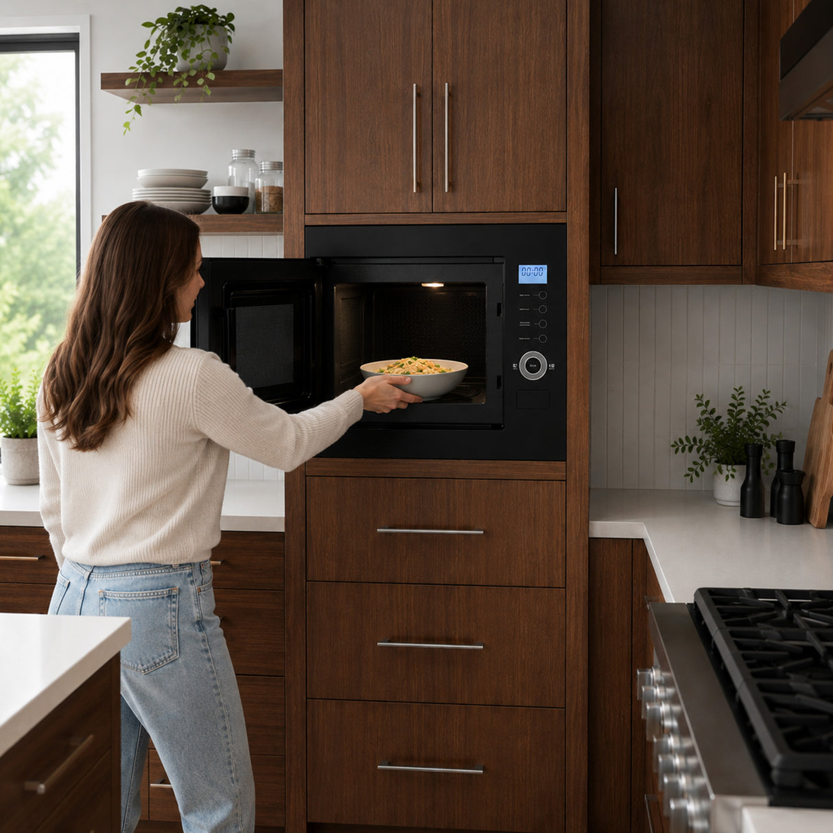 Heinner Built-In Microwave HMW-25BIGBK – black