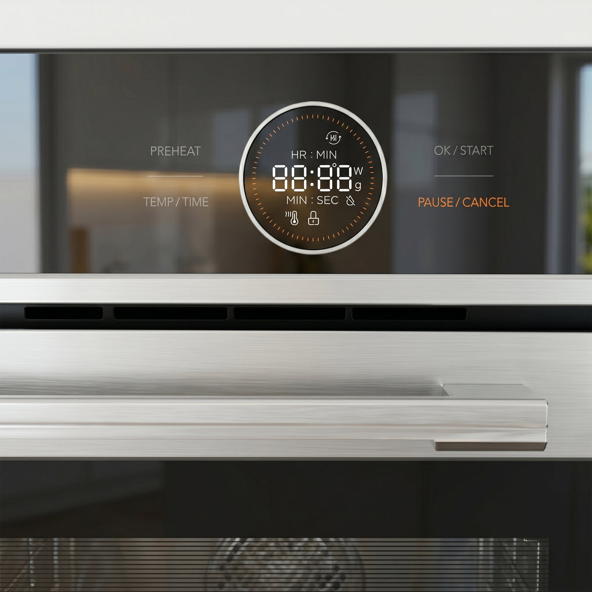Heinner HBO-M7210GCDRC-GIX Inbouw Oven 72L Grill Conventioneel RVS Glas – afbeelding 7