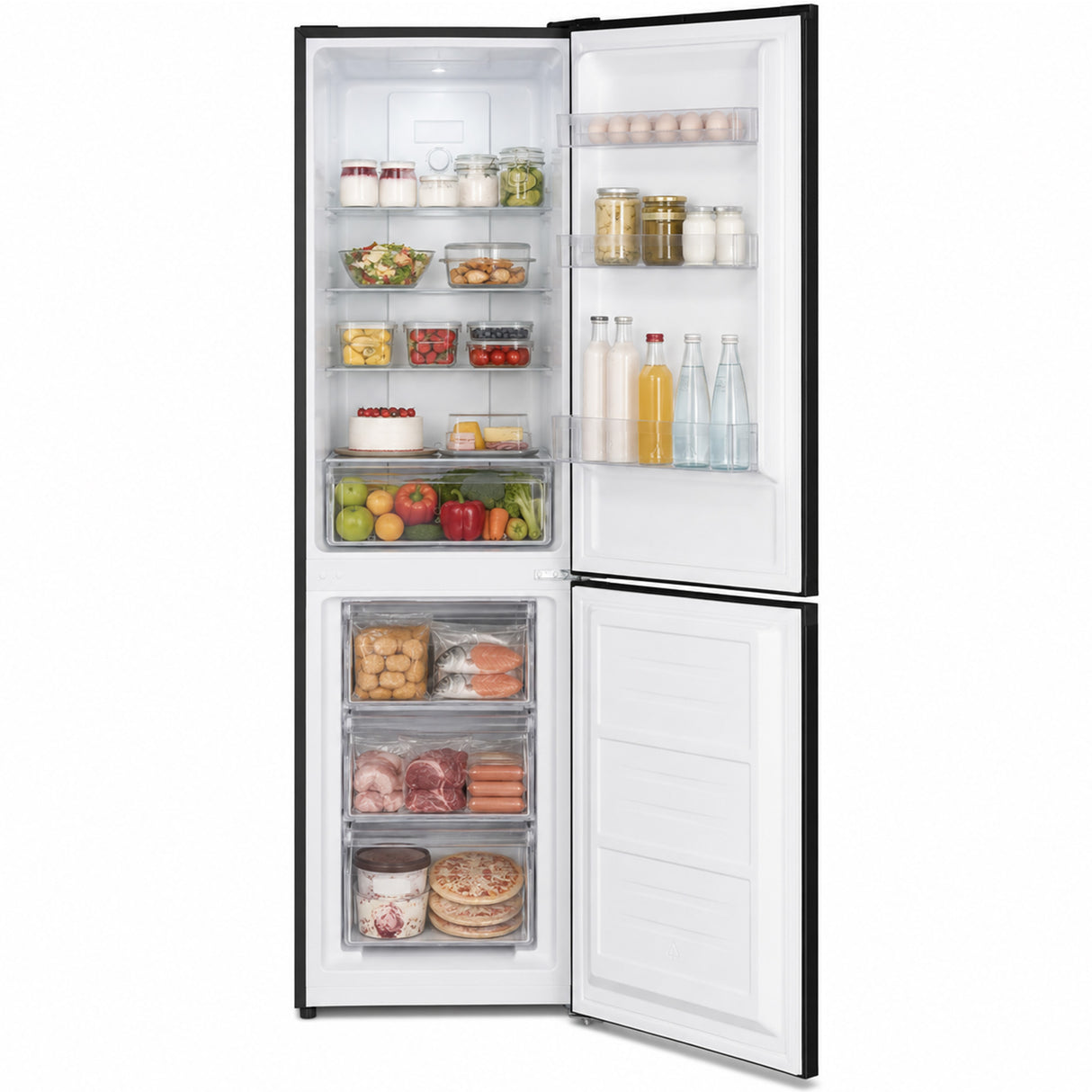 Frigo congélateur Heinner HCNF-HM253INVBKE – Full No Frost – compresseur inverter – Noir