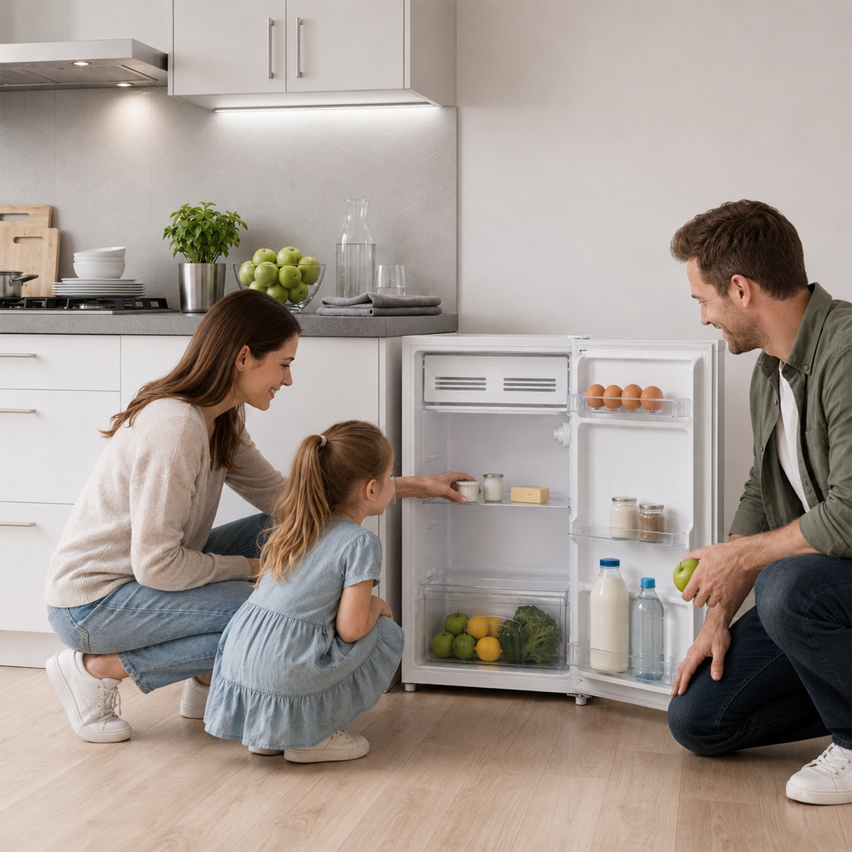 Heinner Under Counter Fridge HF-HM90INVE – 90 litres