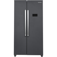 Frigo américain Heinner HSBS-HM442NFINVDGE++ – 442L – No Frost – Anthracite