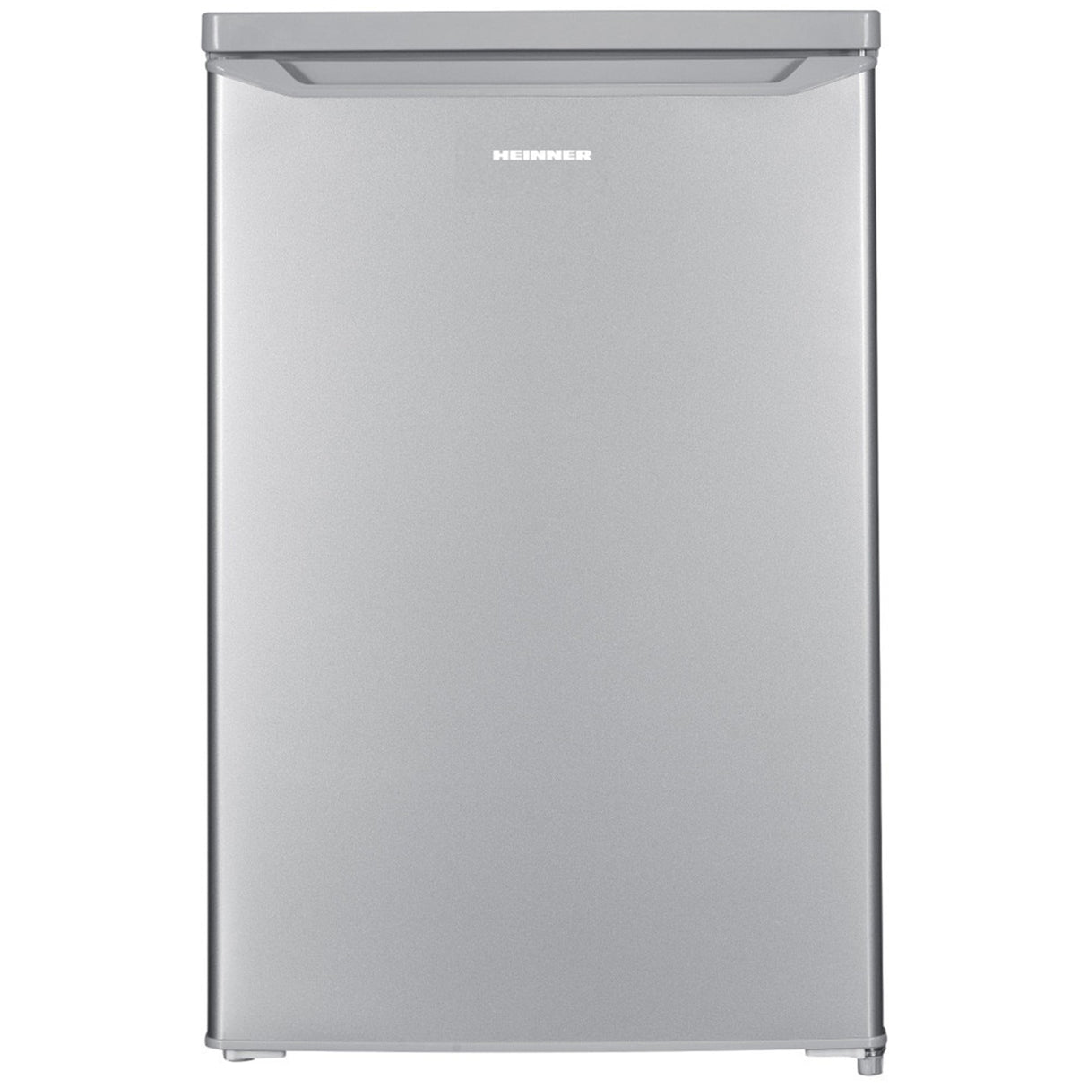 Frigo table top Heinner HF-HM127SE++ – 127 L – Thermostat réglable – Éclairage LED – Automatique Dégivrage – Porte réversible – Argent – 5 Ans de garantie