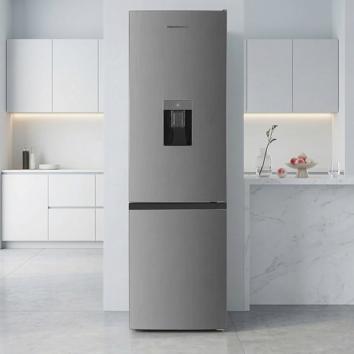 Heinner HC-HM260XWDE++ Koel-vriescombinatie 260 L – Waterdispenser
