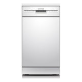 Lave-vaisselle pose libre Heinner HDW-FSM45510WE – 10 couverts – AquaStop – classe énergétique E – blanc