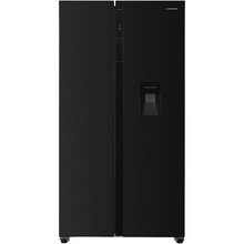 Heinner HSBS-H439NFBKWDE++ Amerikaanse Koelkast 439L – Waterdispenser