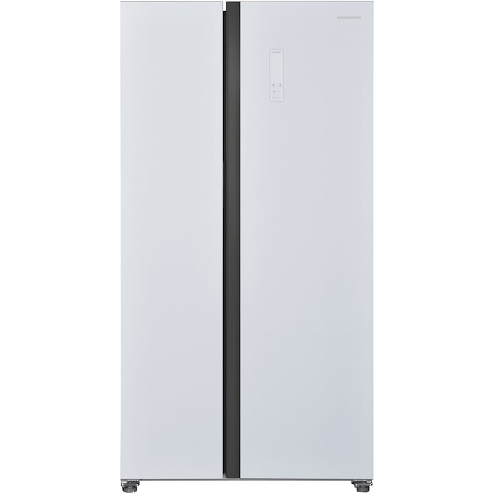 Heinner HSBS-H442NFGWHE++ Amerikaanse Koelkast 442L – Waterdispenser