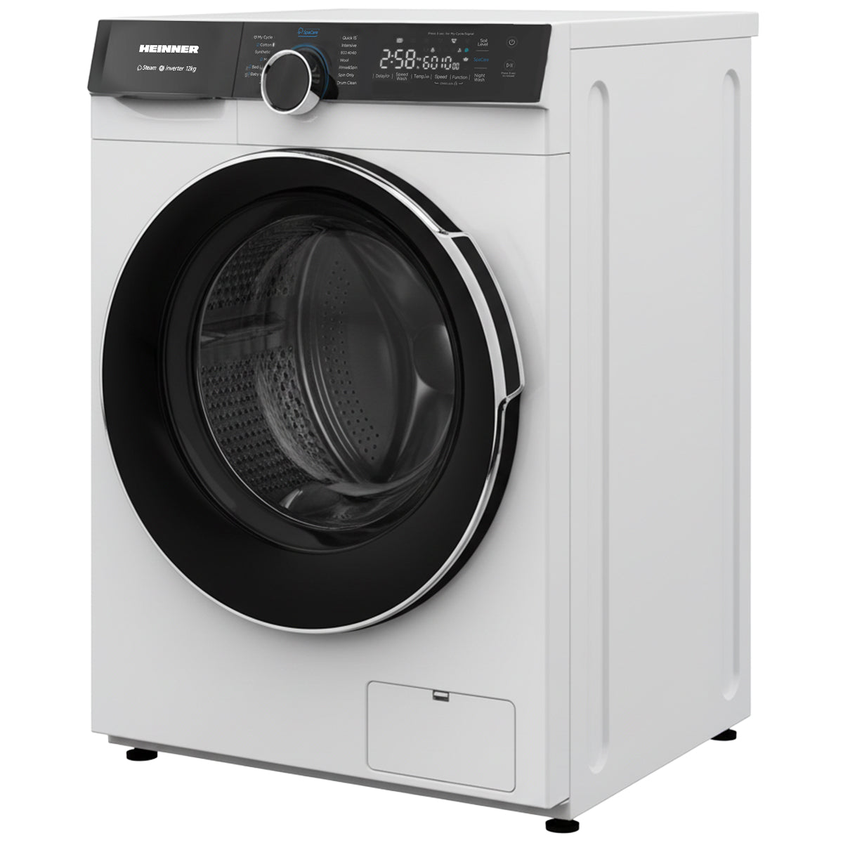 Heinner wasmachine HWM-M1214IVKA – 12 kg – 1400 toeren – energielabel A – afbeelding 3