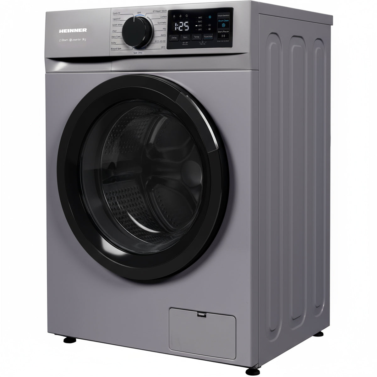 Wasmachine Heinner HWM-M914IVNSA – 9 kg – 1400 toeren – slank 49,5 cm diep – energielabel A – foto 3